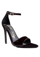NEW FLAME ANKLE STRAP HIGH HEELED SANDALS