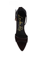 NEW FLAME ANKLE STRAP HIGH HEELED SANDALS